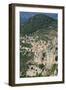 Aerial View of Peille, Provence, France-John Miller-Framed Photographic Print