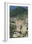 Aerial View of Peille, Provence, France-John Miller-Framed Photographic Print