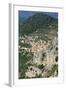 Aerial View of Peille, Provence, France-John Miller-Framed Photographic Print