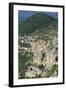 Aerial View of Peille, Provence, France-John Miller-Framed Photographic Print