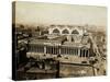 Aerial View of Pennsylvania Railroad Station-null-Stretched Canvas