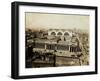 Aerial View of Pennsylvania Railroad Station-null-Framed Premium Photographic Print