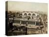 Aerial View of Pennsylvania Railroad Station-null-Stretched Canvas