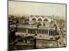 Aerial View of Pennsylvania Railroad Station-null-Mounted Photographic Print