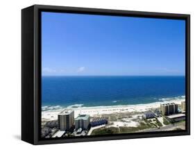 Aerial View of Perdido Key Beach and Ono Island-GTD7-Framed Stretched Canvas