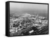 Aerial View of Petrochemical Plant-null-Framed Stretched Canvas