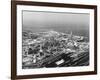 Aerial View of Petrochemical Plant-null-Framed Photographic Print