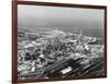 Aerial View of Petrochemical Plant-null-Framed Photographic Print