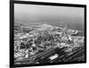 Aerial View of Petrochemical Plant-null-Framed Photographic Print