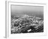 Aerial View of Petrochemical Plant-null-Framed Photographic Print