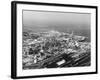 Aerial View of Petrochemical Plant-null-Framed Photographic Print