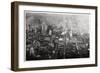 Aerial View of Philadelphia, Pennsylvania, USA, from a Zeppelin, 1928-null-Framed Giclee Print