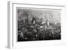 Aerial View of Philadelphia, Pennsylvania, USA, from a Zeppelin, 1928-null-Framed Giclee Print