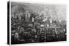 Aerial View of Philadelphia, Pennsylvania, USA, from a Zeppelin, 1928-null-Stretched Canvas