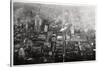 Aerial View of Philadelphia, Pennsylvania, USA, from a Zeppelin, 1928-null-Stretched Canvas