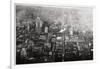 Aerial View of Philadelphia, Pennsylvania, USA, from a Zeppelin, 1928-null-Framed Giclee Print