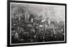 Aerial View of Philadelphia, Pennsylvania, USA, from a Zeppelin, 1928-null-Framed Giclee Print