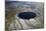 Aerial View of Pingualuit Crater, Quebec, Canada-null-Mounted Photographic Print