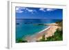 Aerial View of Playa Crashboat, Puerto Rico-George Oze-Framed Photographic Print