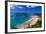 Aerial View of Playa Crashboat, Puerto Rico-George Oze-Framed Photographic Print