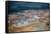 Aerial View of Pulp Mill-null-Framed Stretched Canvas