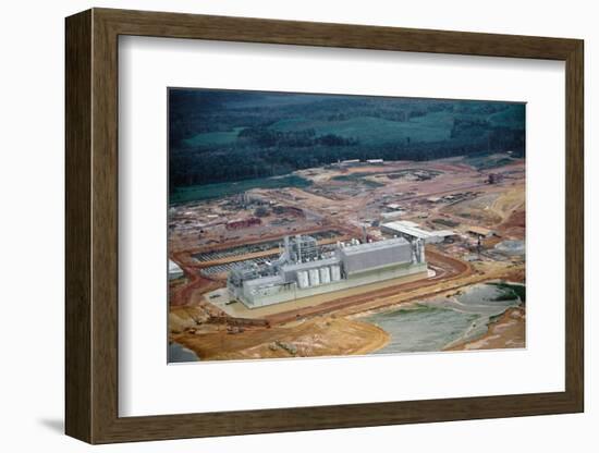 Aerial View of Pulp Mill-null-Framed Photographic Print