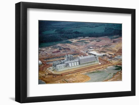 Aerial View of Pulp Mill-null-Framed Photographic Print