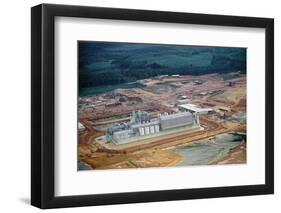 Aerial View of Pulp Mill-null-Framed Photographic Print