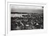 Aerial View of Recife, Brazil, from a Zeppelin, 1930-null-Framed Giclee Print