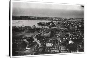 Aerial View of Recife, Brazil, from a Zeppelin, 1930-null-Stretched Canvas