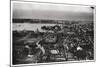 Aerial View of Recife, Brazil, from a Zeppelin, 1930-null-Mounted Giclee Print