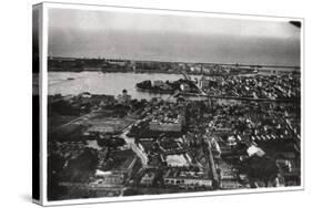 Aerial View of Recife, Brazil, from a Zeppelin, 1930-null-Stretched Canvas