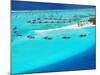 Aerial View of Resort, Maldives, Indian Ocean, Asia-Sakis Papadopoulos-Mounted Photographic Print