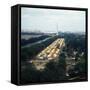 Aerial View of Resurrection City Encampment-null-Framed Stretched Canvas