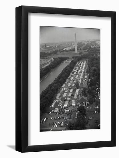 Aerial View of Resurrection City-null-Framed Photographic Print