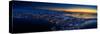 Aerial view of Reykjavik in the wintertime, Iceland-null-Stretched Canvas