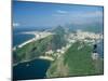 Aerial View of Rio and the Copacabana Beach from Sugar Loaf, in Rio De Janeiro, Brazil-Gavin Hellier-Mounted Photographic Print