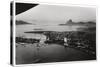 Aerial View of Rio De Janeiro, Brazil, from a Zeppelin, 1930-null-Stretched Canvas