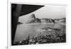 Aerial View of Rio De Janeiro, Brazil, from a Zeppelin, 1930-null-Framed Giclee Print