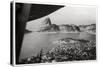 Aerial View of Rio De Janeiro, Brazil, from a Zeppelin, 1930-null-Stretched Canvas