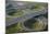 Aerial View of Road Highway Junction Huelva Province, Spain-Peter Adams-Mounted Photographic Print