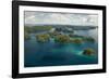 Aerial View of Rock Islands of Palau, Micronesia-Michel Benoy Westmorland-Framed Photographic Print