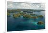 Aerial View of Rock Islands of Palau, Micronesia-Michel Benoy Westmorland-Framed Photographic Print