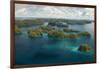 Aerial View of Rock Islands of Palau, Micronesia-Michel Benoy Westmorland-Framed Photographic Print