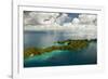 Aerial View of Rock Islands of Palau, Micronesia-Michel Benoy Westmorland-Framed Photographic Print