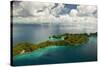 Aerial View of Rock Islands of Palau, Micronesia-Michel Benoy Westmorland-Stretched Canvas