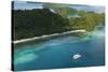 Aerial View of Rock Islands of Palau, Micronesia-Michel Benoy Westmorland-Stretched Canvas