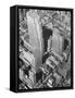 Aerial View of Rockefeller Plaza in Midtown Manhattan-Bernard Hoffman-Framed Stretched Canvas