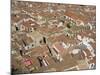 Aerial View of Roof Tops of the City Centre Seen from the Rock, in Cefalu, Sicily, Italy-Pottage Julian-Mounted Photographic Print