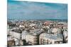 Aerial View of Rooftops and Buildings in Budapest, Hungary-LightField Studios-Mounted Photographic Print